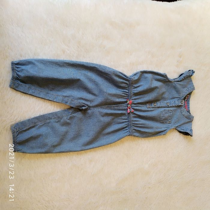 Комбинезон джинсовый Carters д432