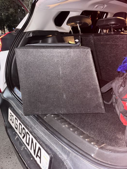 Два сабвуфера с расчетным коробом + сьемный