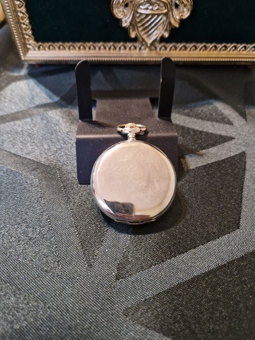 Чудесен антикварен швейцарски джобен часовник Cyma