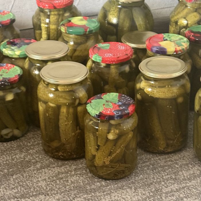 Огурчики маринованные