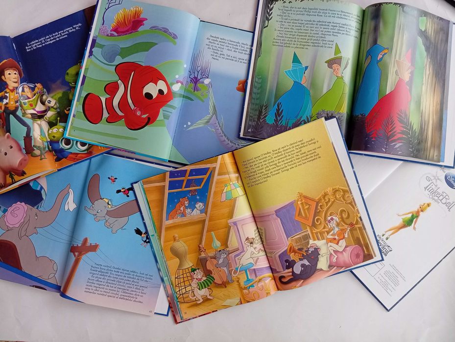 Cărți de povești pentru copii ilustrate, colecția Disney