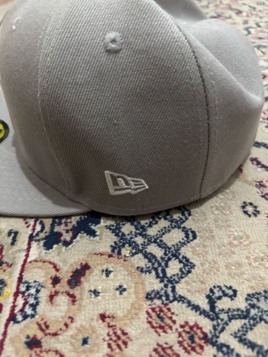 Серая бейсбольная кепка new era