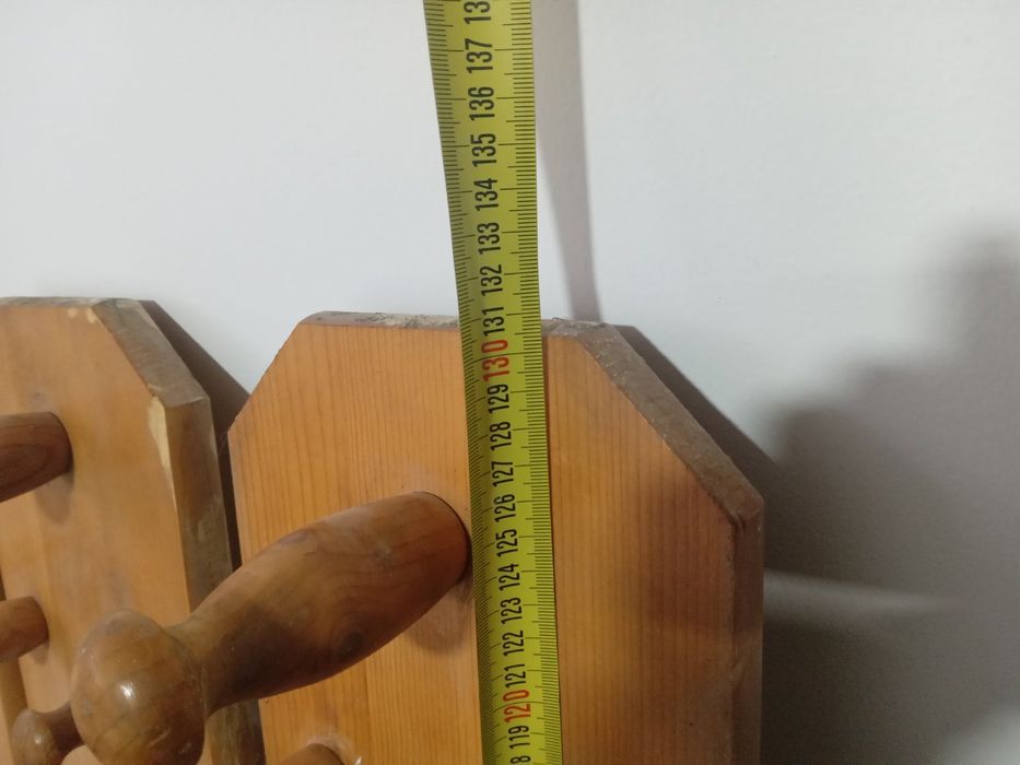 Закачалка, огледала - портманто дървено