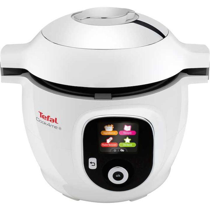 Multicooker inteligent cu gatire sub presiune Tefal Cook4me+