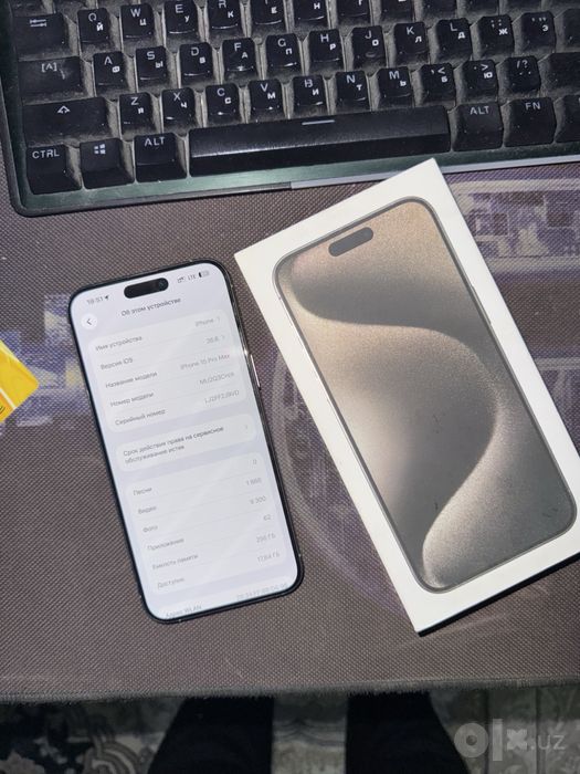 iPhone 15 Pro Max 256GB Dual SIM — идеал Айфон 15 про мака 2 та симкар