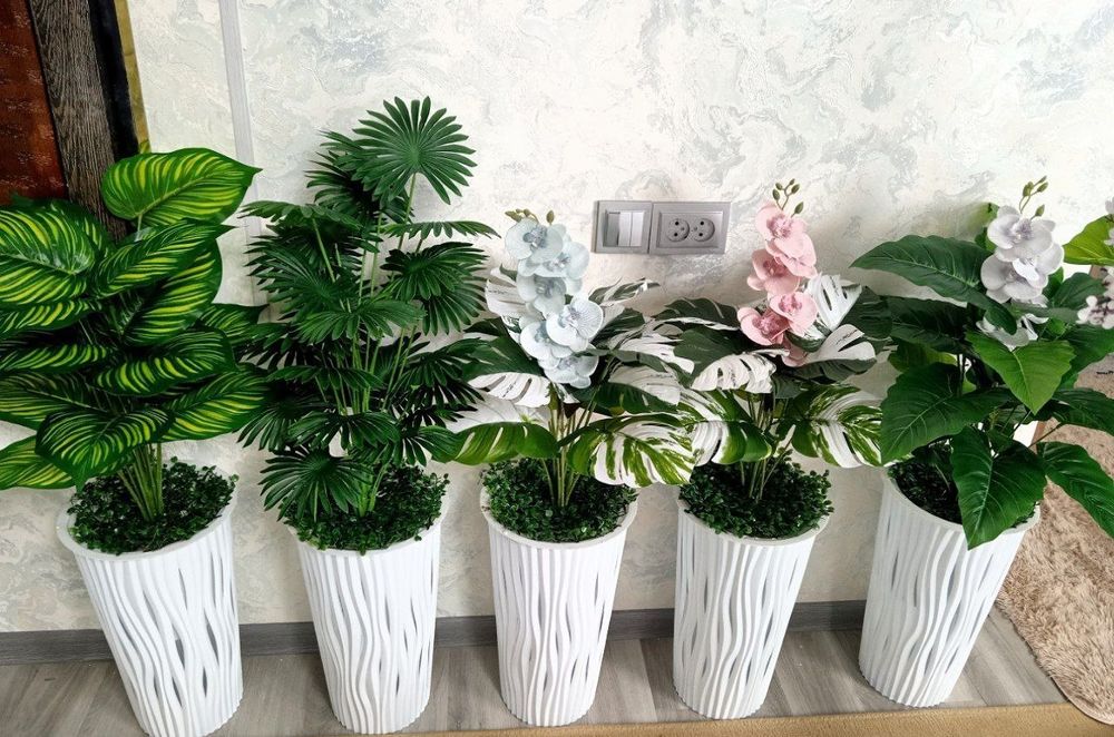 Суний гуллар ва дарахтлар Искусственные деревья и растения