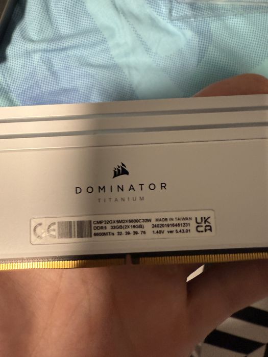 Kit 32gb DDR5 Corsair Dominator Titanium