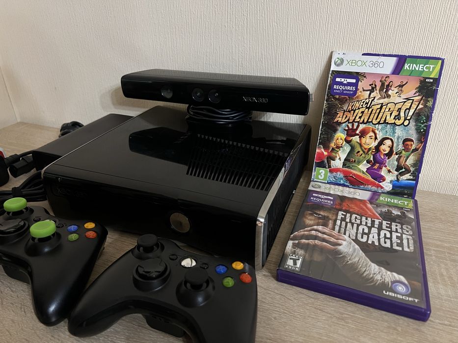Xbox 360 SLIM + 29 игр - ПРОШИТЫЙ