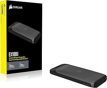 SSD Corsair ex 100 1TB/ micron crucial 6tb