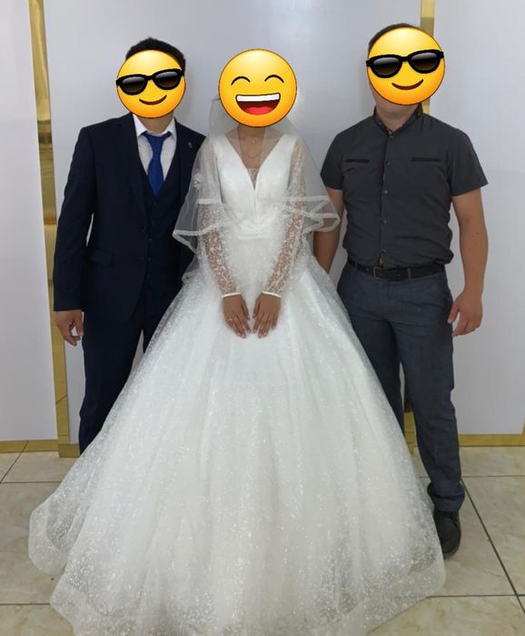 Продаётся свадебный платье