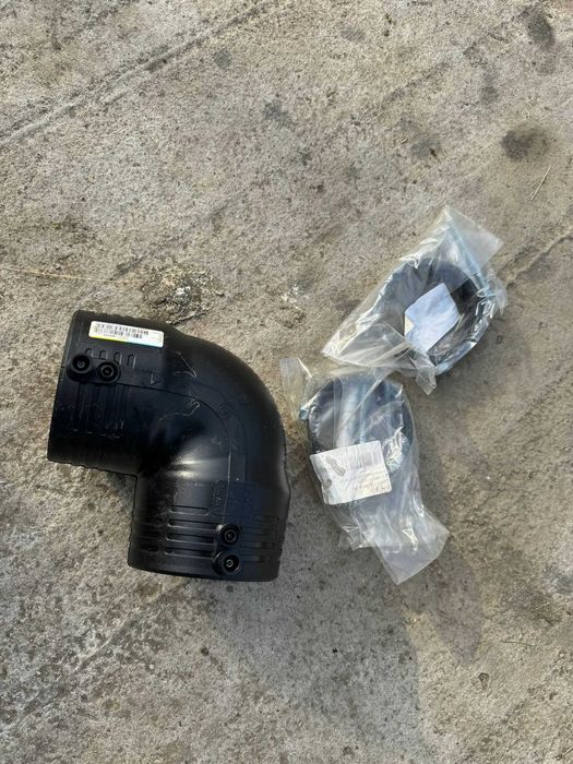 Cuple coturi T-uri jonctiuni coliere tevi apa termofuziune 125mm 90mm