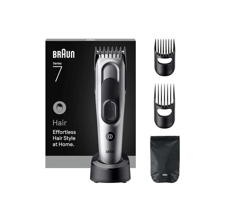 Машинка за подстригване на коса с 5 стилизиращи уреда Braun Series 7 HC7590