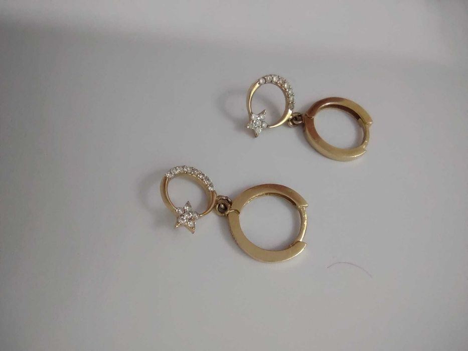 Cercei aur 14k(efn)