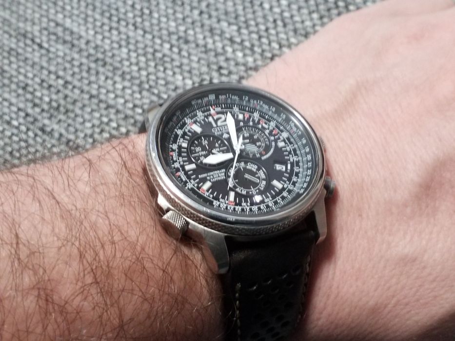 Citizen Promaster Radio Controlled Super Pilot men's CB5860- Eco Drive