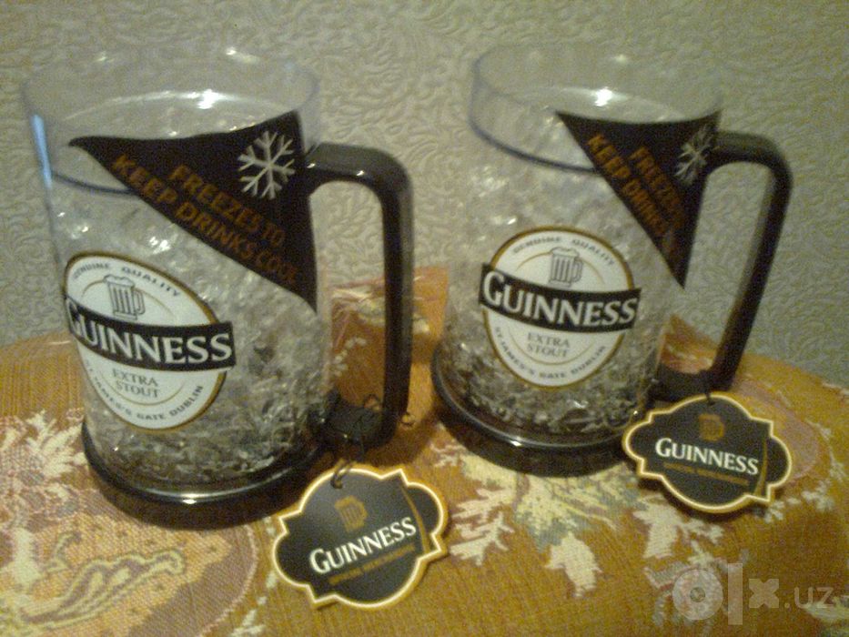Пивная кружка Guinness с охладителем