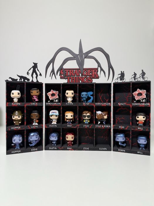 Suport/etajera Figurine Stranger Things Kinder Joy