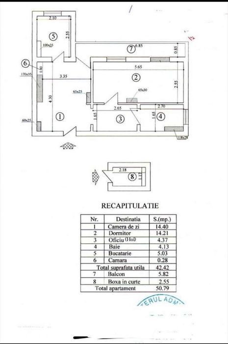 Apartament 2 camere Metrou Basarab / Gara de Nord / - Loc parcare