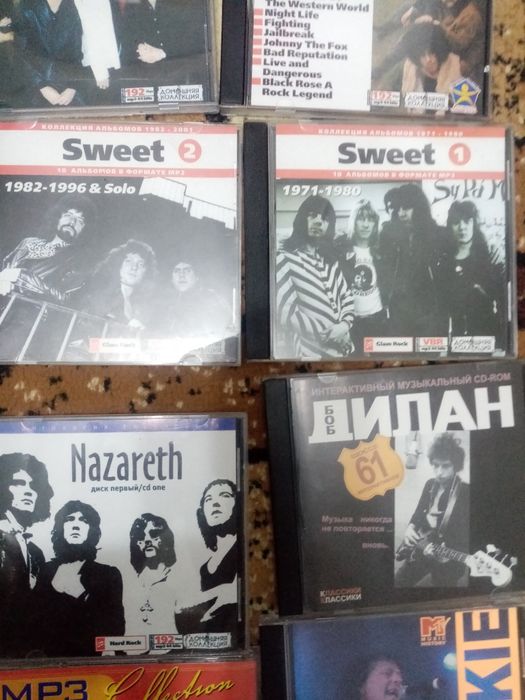 CD диски зарубежных Рок исполнителей