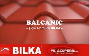Tabla Bilka Balcanic pentru acoperis acum si in rate fixe \ Bilka tabla pentru acoperis \ Tabla cutata \ Tabla scafa metalica