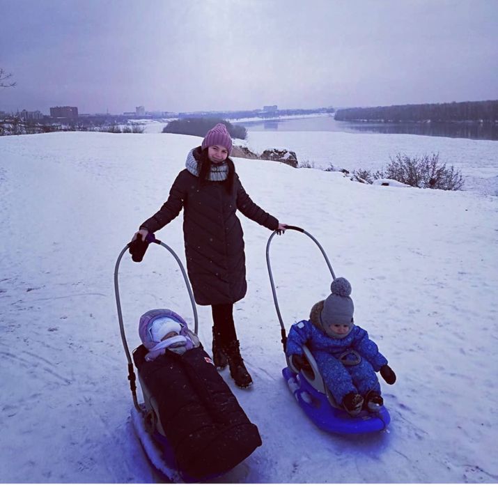 Санки детские , пара