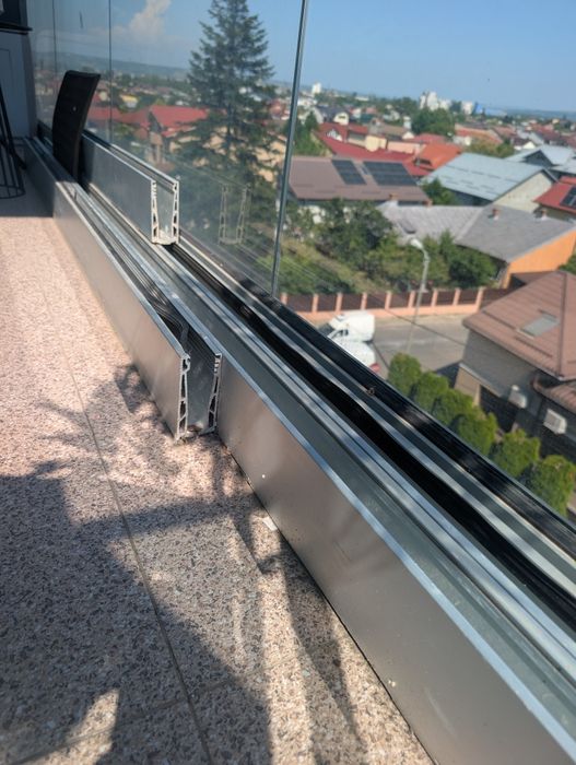 Sticla securizata geam terasa balcon kit complet