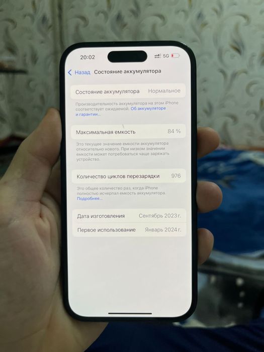 iPhone 15 Черный