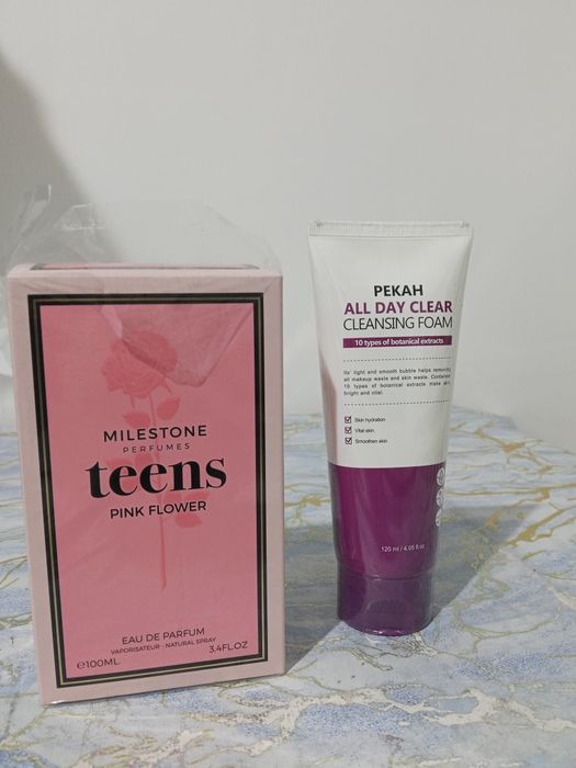 Жаңа парфюм + бетке арналған Кореялық крем