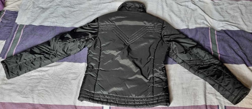 Geaca de dama, subtire, slimfit, Moda Fortuna, M, neagra