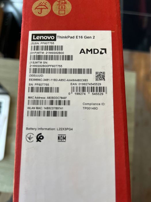 Lenovo thinkPad E16 Gen 2