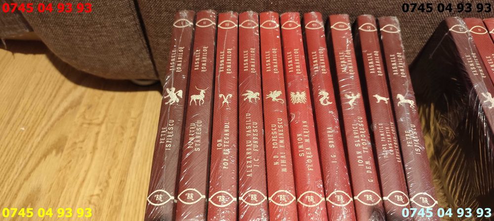 carte carti basmele romanilor sigilate 10 volume