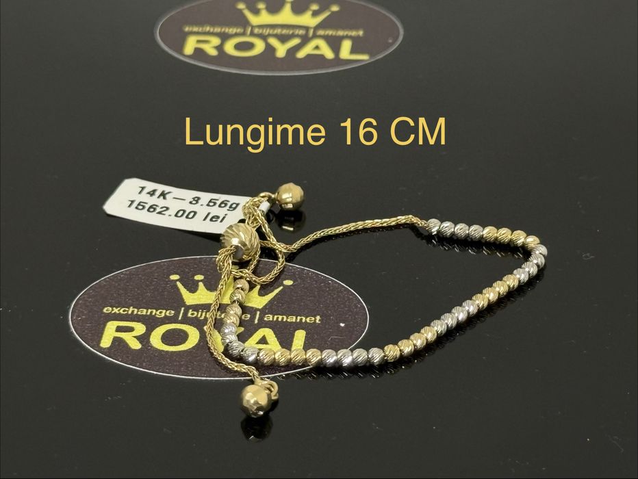 Bijuteria ROYAL : Bratara AUR 14K / 3.56 GR