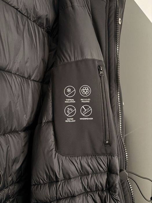 Мъжко Зимно Черно Яке Парка OVS