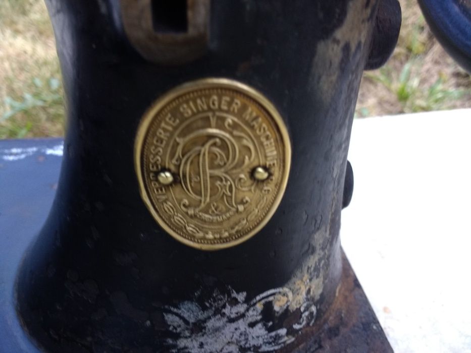 Masina de cusut marca Singer, functionala, fabricatie 1906