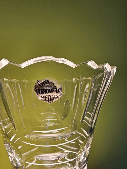 Vaza cristal Medias