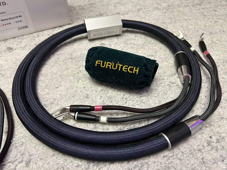 FURUTECH Speaker Reference III - cabluri boxe Made in Japan 2m x 2