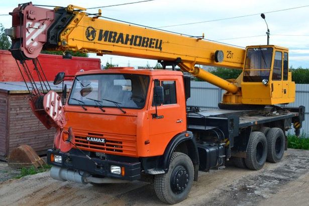 Услуга аренда Автокрана 25т