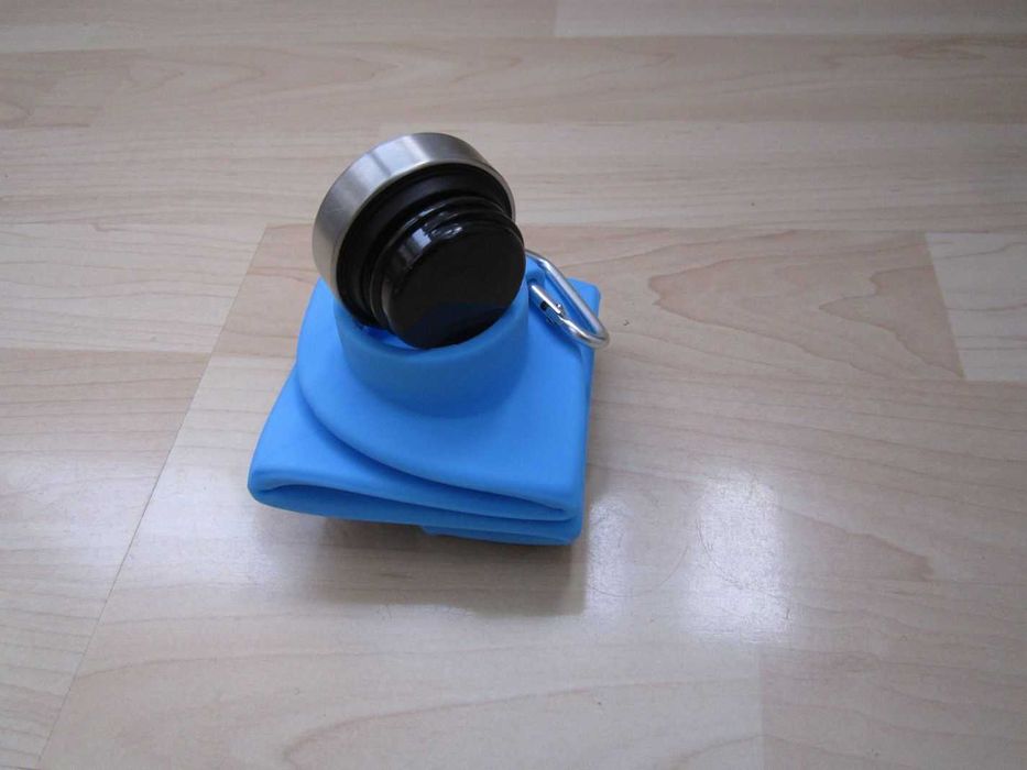 Сгъваема бутилка за вода, 700ml - нова