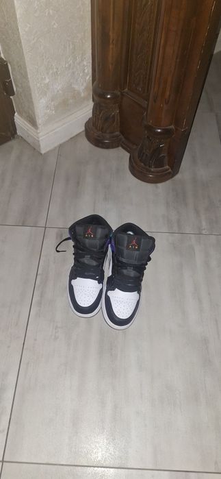 Jordan 1 Teal purple