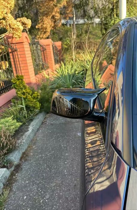 Нови! Черни BMW капаци за страничните огледала BMW E60 E61 E63 E64