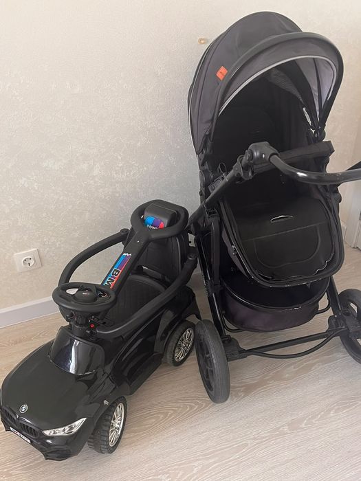 Продам коляску и толокар