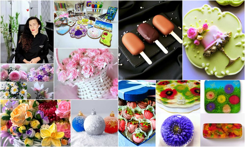 Обучение выпечке и украшению тортов. Для домашних кондитеров!