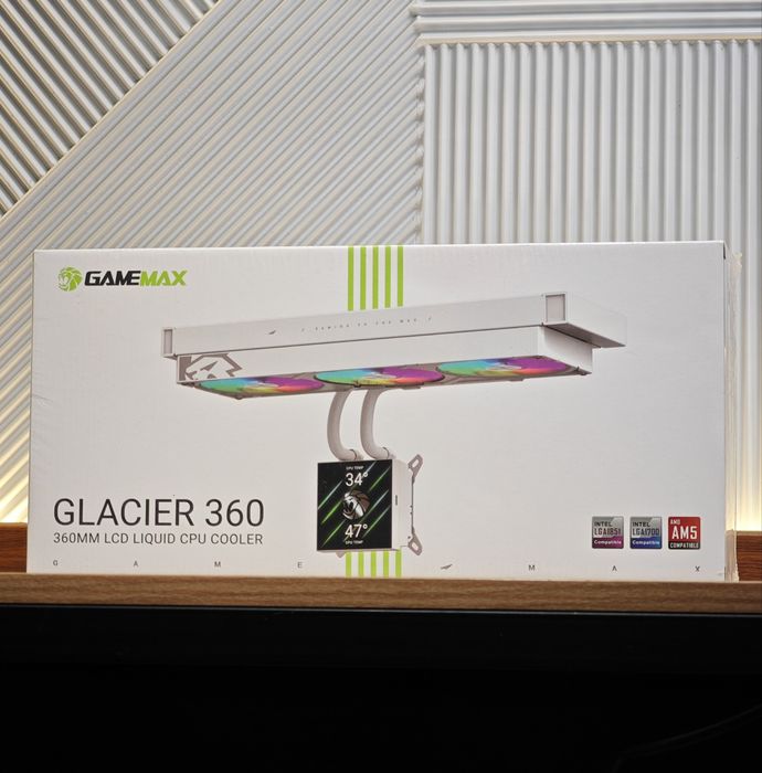 Водянка Gemmax модель Glacier 360 WH