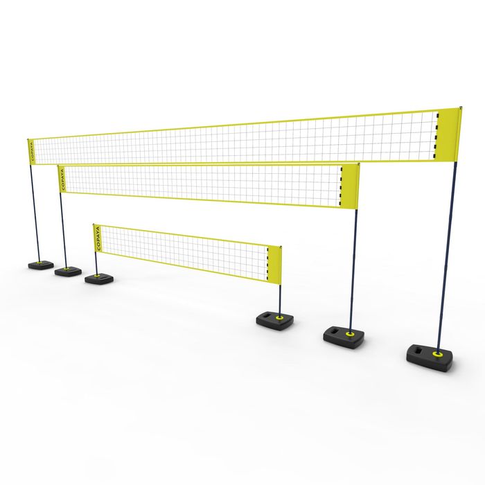 Set de volei pe plajă, lungime reglabilă, - produs resigilat Decathlon