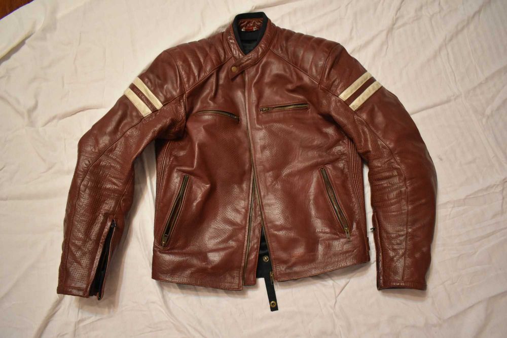 Vand geaca moto de piele Spyke Milano 2.0 Man