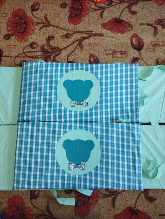 Бортики на кровать, матрас