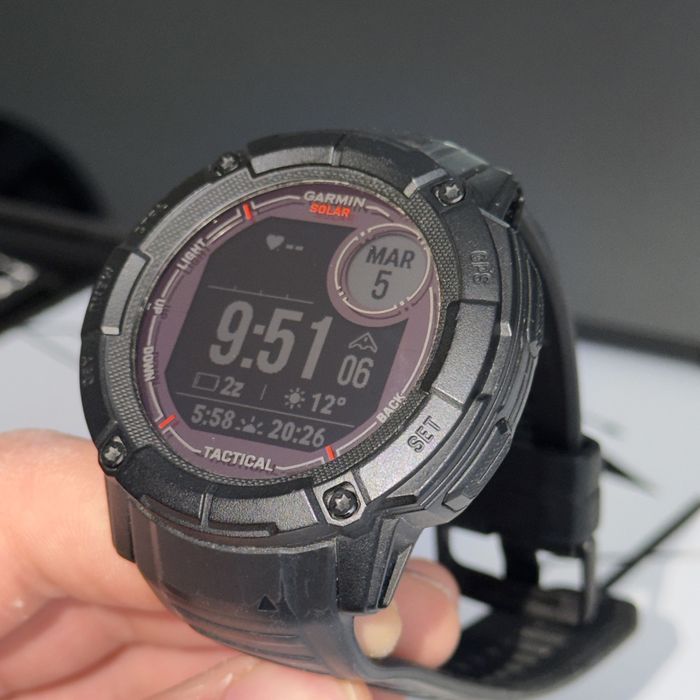Garmin Instinct 2X Solar Tactical Edition Black