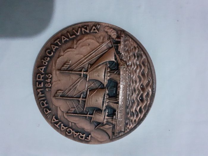 medalie de bronz salonul nautic Barcelona Spania 1979