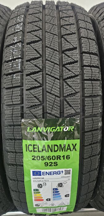 205/60 R16, 92S, LANVIGATOR Icelandmax , Anvelope iarna M+S