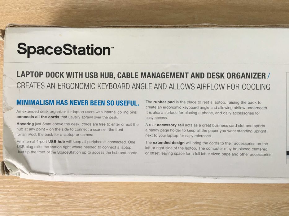 blueLounge SpaceStation лаптоп докинг станция с 4 USB хъб и други
