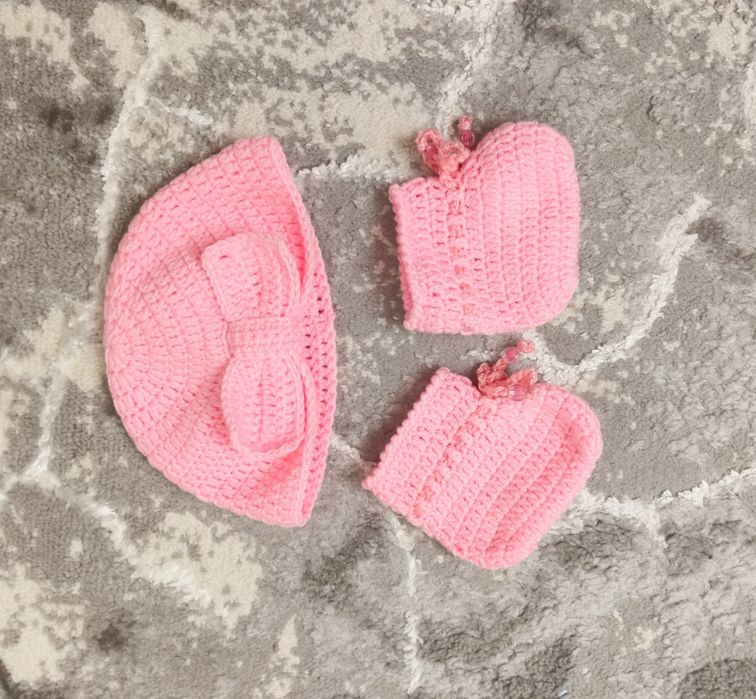 Детский вязанный комплект